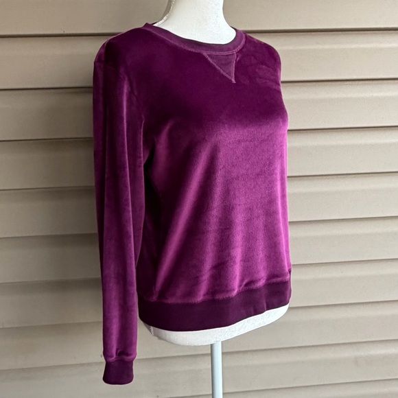 •Honeydew Intimates• Velvety Velour Lounge/Pajama Top - Size Small - Picture 4 of 7